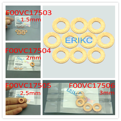 China ERIKC fuel injection systems 7.1*15*2.5mm copper , common rail diesel copper washers F00VC17505 supplier