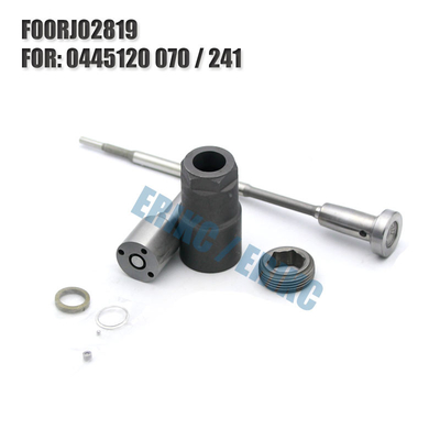 China ERIKC injector NOZZLE repair kit FOORJ02819 auto engine parts  F OOR J02 819 valve for 0445120241 supplier