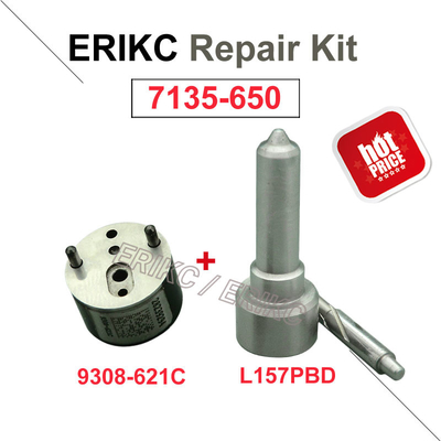 China ERIKC 7135-650 delpbi injector repair kit A6640170221 nozzle L157PBD control valve 9308-621C for EJBR04701D SSANGYONG supplier