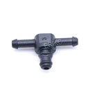 ERIKC injector Return Oil Backflow T and L Type for 110 Series Diesel CR Parts Fuel Injector Plastic 3 Two-way Joint Pip