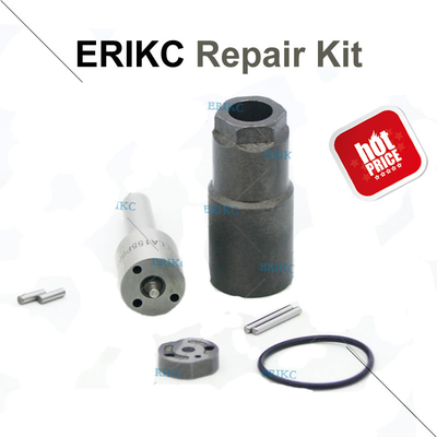 China ERIKC 095000-6250 auto part 16600-EB70A denso common rail injector repair kit DLLA152P947 nozzle 10#valve plate E1022003 supplier
