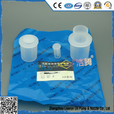 Bosch injector plastic protection cap E1021021, common rail car injector flip spouted cap and practical production cap