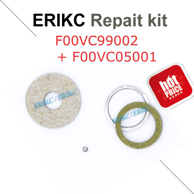 ERIKC F00VC99002 + F00VC05001 bosch Common rail injector repair kits F00V C99 002 DIESEL steel ball set FOOVC05001