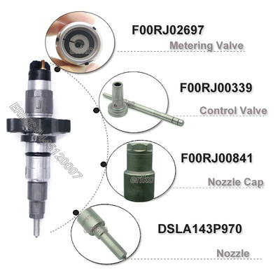 ERIKC diesel engine car injector 0445120007 auto part fuel injection 0 445 120 007 common rail injectors 0445 120 007