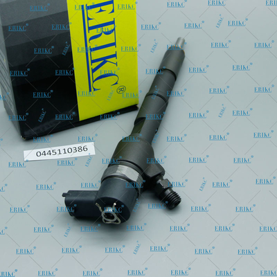 ERIKC Common Rail Bosch Injector 0445110386 diesel inyector 0445 110 386 Bico Injection Pump parts 0 445 110 386