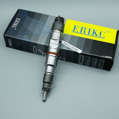 ERIKC 0445120280 diesel engine common rail injector 0445 120 280 Bosch auto engine injector 0 445 120 280 for WEICHAI