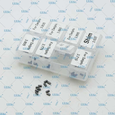 Common rail injector nozzle base washer Delphi injection valve seal repair adjusting shim sets size 3.715--3.925mm