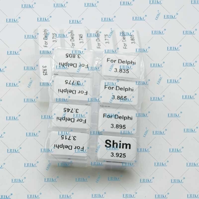 Common rail injector nozzle base washer Delphi injection valve seal repair adjusting shim sets size 3.715--3.925mm