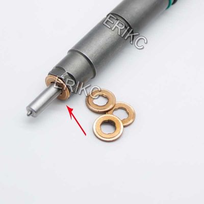 ERIKC diesel engine injector nozzle 1.5mm copper shims For BOS piezo injector