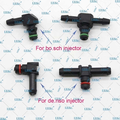 injection Return Oil Backflow Pipe Connector L and T types oil pipe for denso injector solenoid valve