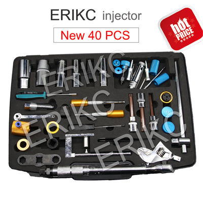 ERIKC diesel auto injector repair tools 40PCS For BOS denso For Delp caterpillar common rail injector Disassembly tool