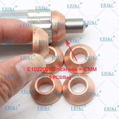 ERIKC Copper Shim Tapered Copper Sheet E1022026 Thickness 8mm 5PCS/Bag for Denso