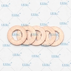 ERIKC E1024062 Common Rail Injector Parts Nozzle Copper Washer Shims C6 C6.4 C6.6 for 5PCS/Bag