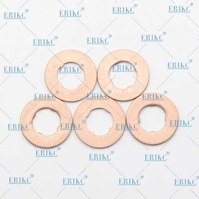 ERIKC E1024062 Common Rail Injector Parts Nozzle Copper Washer Shims C6 C6.4 C6.6 for 5PCS/Bag