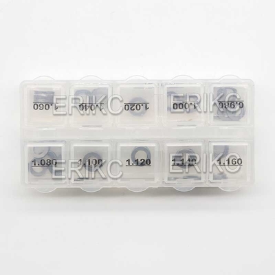 ERIKC B22 Armature Overlift Shim 50 pc /set Auto Engine Car Injector Valve Nozzle Shims Washer Size : 0.98mm--1.16mm