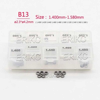 ERIKC Adjusting Shim Common Rail B13 Diesel Fuel Original Injector Shim Auto Engine Gasket 50 pieces For BOS