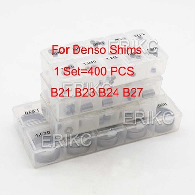 ERIKC B21 B23 B24 B27 Injector Repair Shim 400PCS Common Rail Nozzle Valve Adjusting Shim Washer for Denso