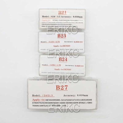 ERIKC B21 B23 B24 B27 Injector Repair Shim 400PCS Common Rail Nozzle Valve Adjusting Shim Washer for Denso