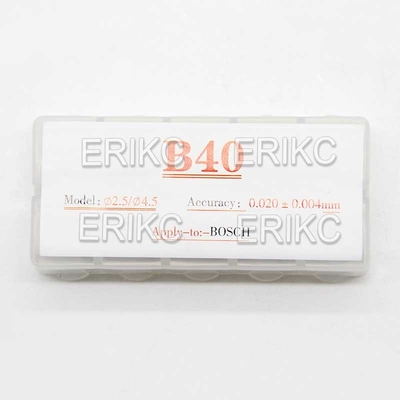 ERIKC Diesel Injector Shim B40 Common Rail Adjust Gasket Kit Spring Washer Shims Size: 1.46-1.64mm for Bosch