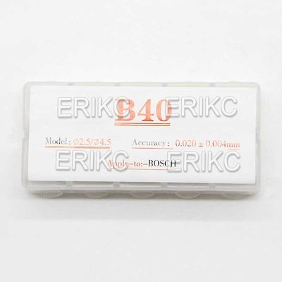ERIKC Original Injector Shim Kits B40 Diesel Common Rail Adjusting Shim Size 1.46-1.64mm For BOS