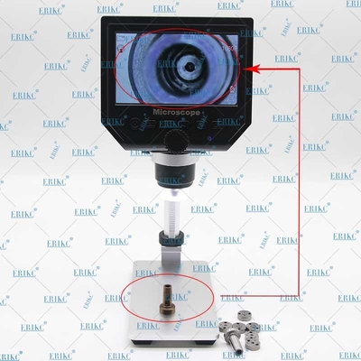 continuous zooming SD digital stereo industrial microscope with brightness 8 LED which avaliable to 100 thousand hours