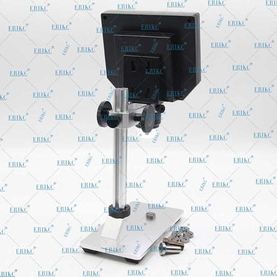 continuous zooming SD digital stereo industrial microscope with brightness 8 LED which avaliable to 100 thousand hours