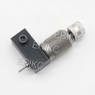 ERIKC E1024112 Common Rail Injector Electromagnetic Valve Armature Lift Measuring Seat Tool for Bosch 0445110# Series