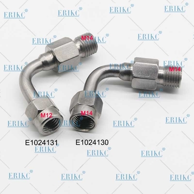 ERIKC E1024131 E1024130 Injector Adapter Common Rail Injector Connection Joint Elbow Pipe Fuel Pipe Conversion Joint