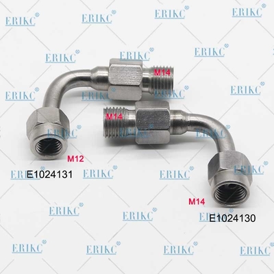 ERIKC E1024131 E1024130 Injector Adapter Common Rail Injector Connection Joint Elbow Pipe Fuel Pipe Conversion Joint