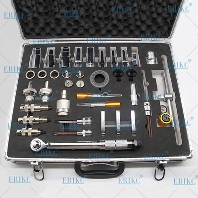 ERIKC Common Rail Injector Repair Tool Set 40-Piece General Fuel Injector Repair and Disassembly Tool