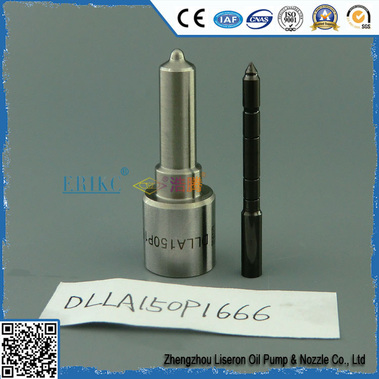 ERIKC automobiles fuel nozzle DLLA 150 P1666, GREATWALL nozzle spray gun For BOS DLLA 150P1666 oil nozzle DLLA150 P 1666