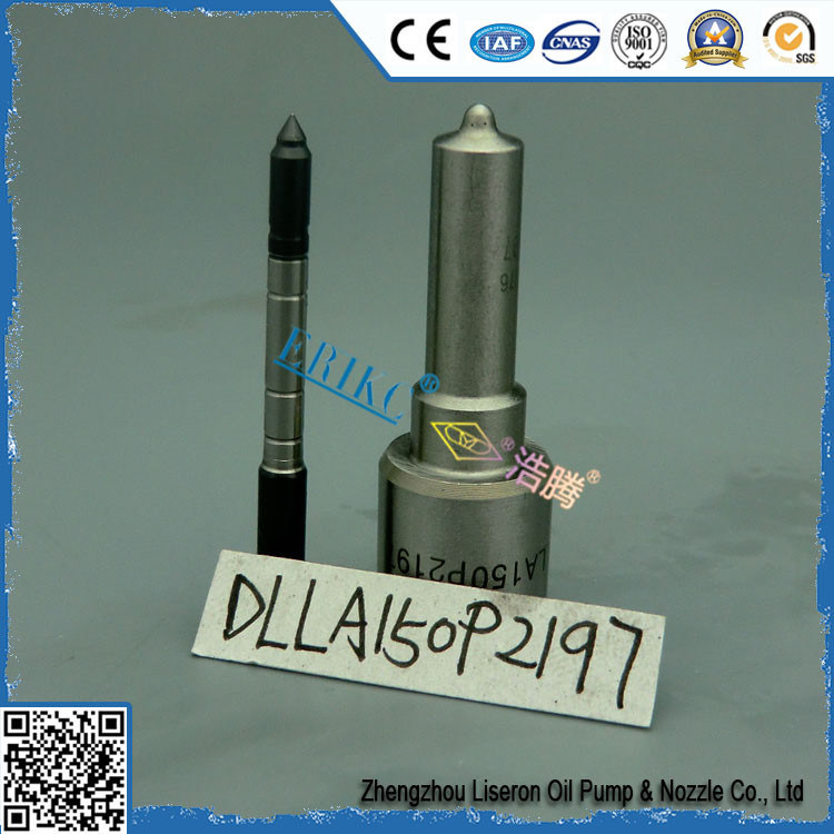ERIKC DLLA 150 P2197 For BOS diesel fuel pump injector nozzle DLLA 150P2197 and spray gun nozzle DLLA150 P 2197