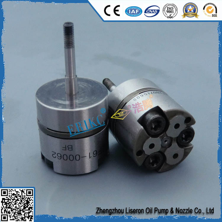 ERIKC fuel injector control valve 32F6100062, 320D complete injector 326-4700 valve 32F61 00062