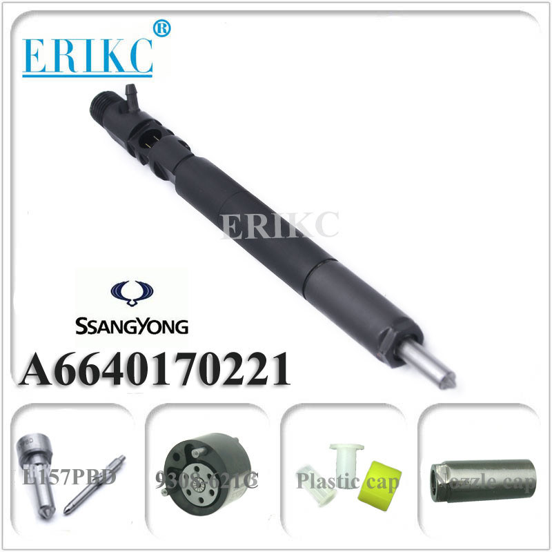 ERIKC For Delp original CR injector EJBR04701D auto car SSANGYONG 4701D diesel fuel injection pump A6640170221