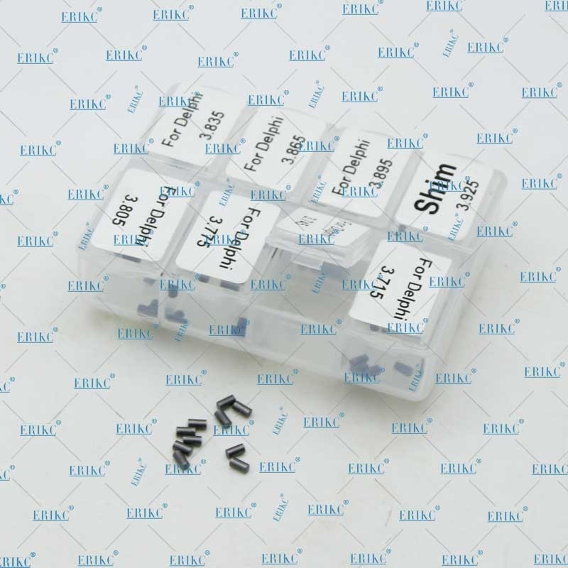 Common rail injector nozzle base washer Delphi injection valve seal repair adjusting shim sets size 3.715--3.925mm